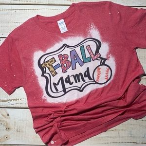 Tball Mom Gildan Soft Style M T-shirt